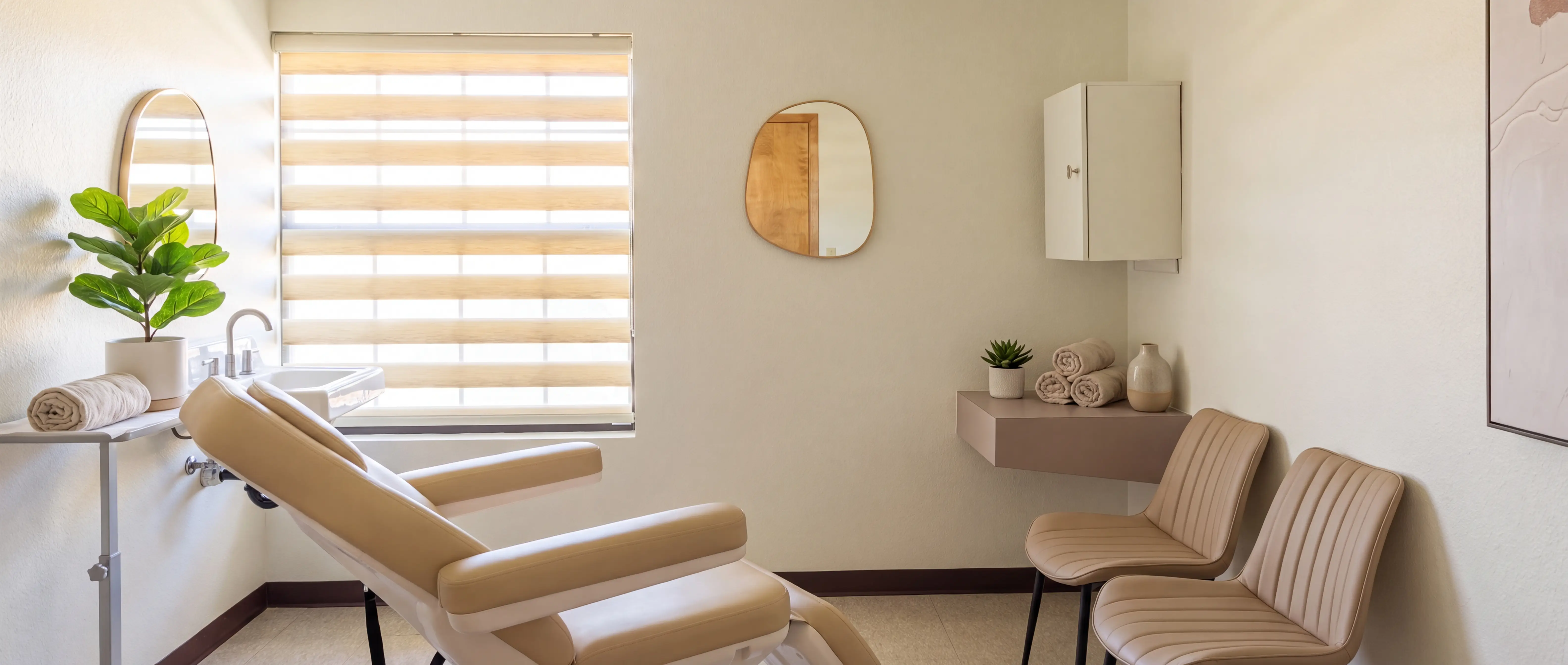 A treatment room at Desert Willow Direct Primary Care