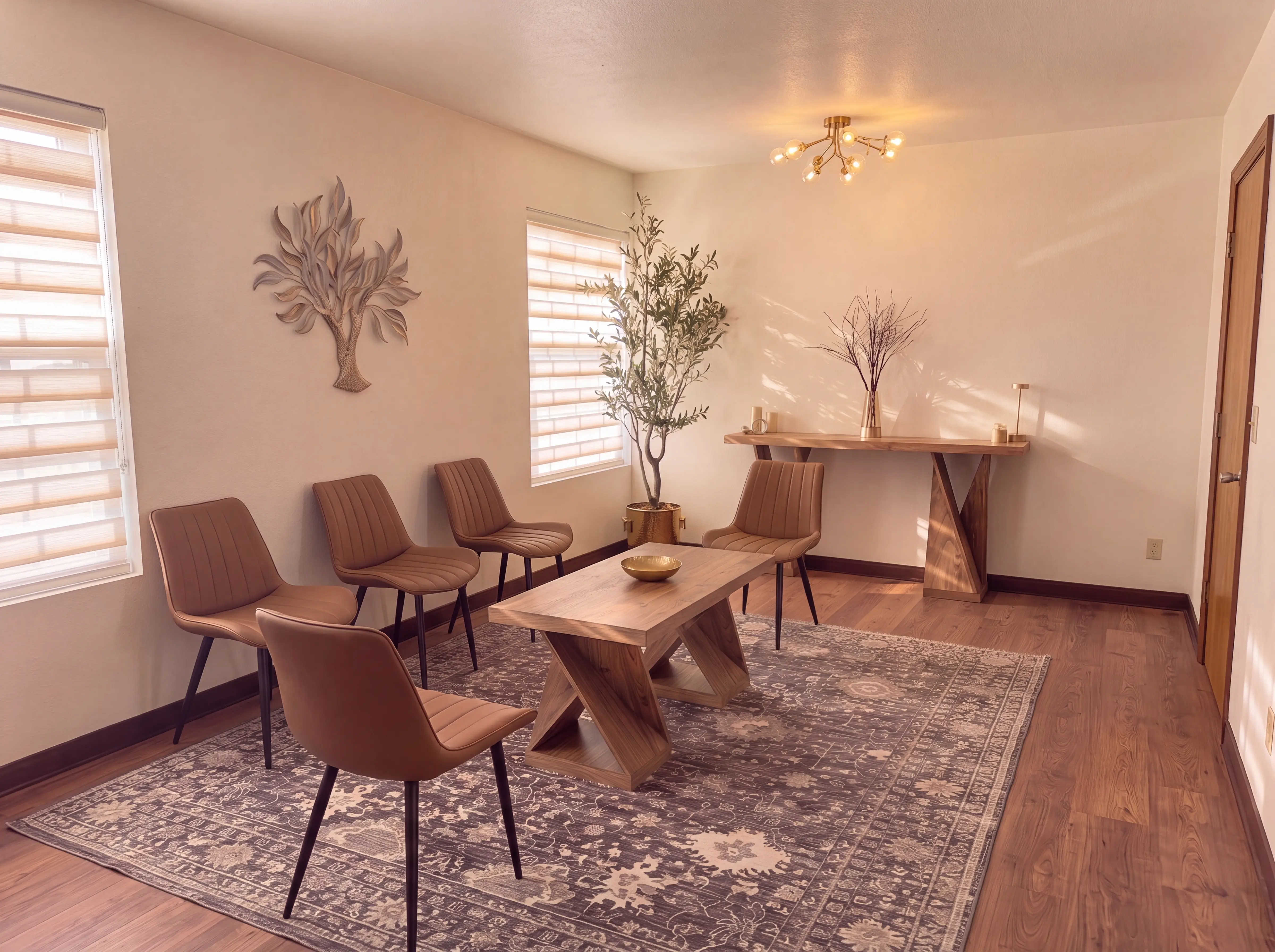 The Desert Willow waiting room
